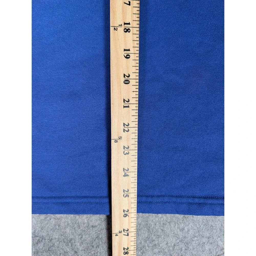 The North Face Mens Blue Quarter Zip TKA Wick Fleece Pullover Made in USA M-M